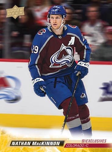 2022-23-Upper-Deck-Series-2-Hockey-Cards-Base-UD-Exclusives-Nathan-MacKinnon